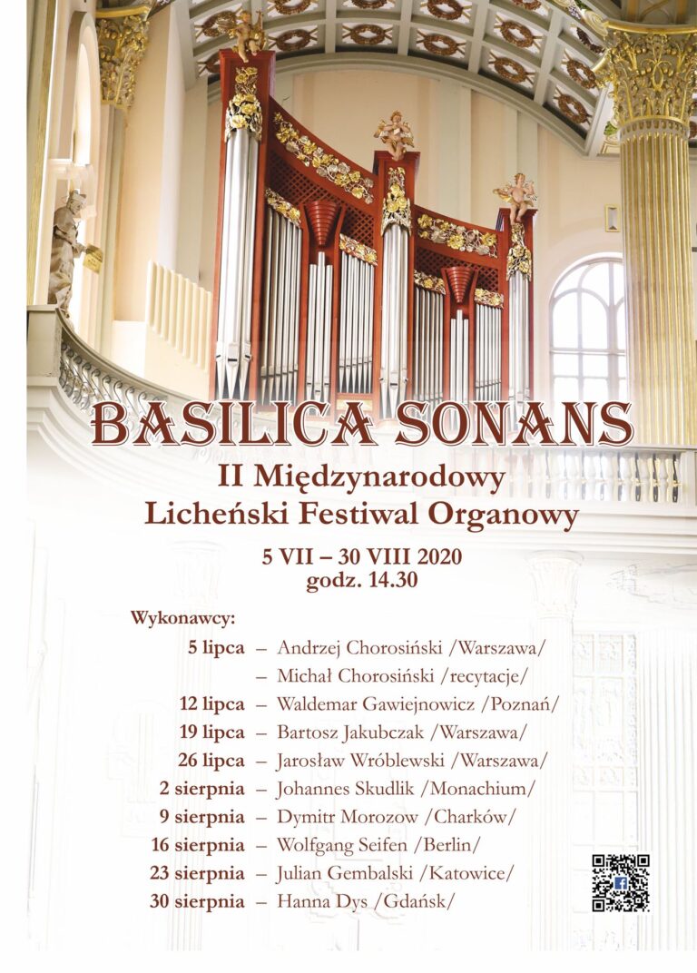 Basilica Sonans - Zaproszenie na II Międzynarodowy Licheński Festiwal ...